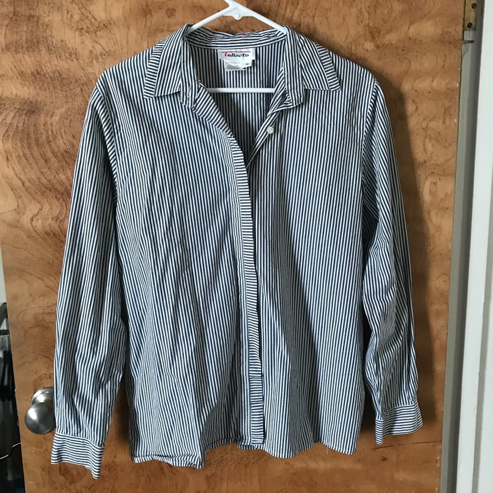 Pinstripe Button-Down
